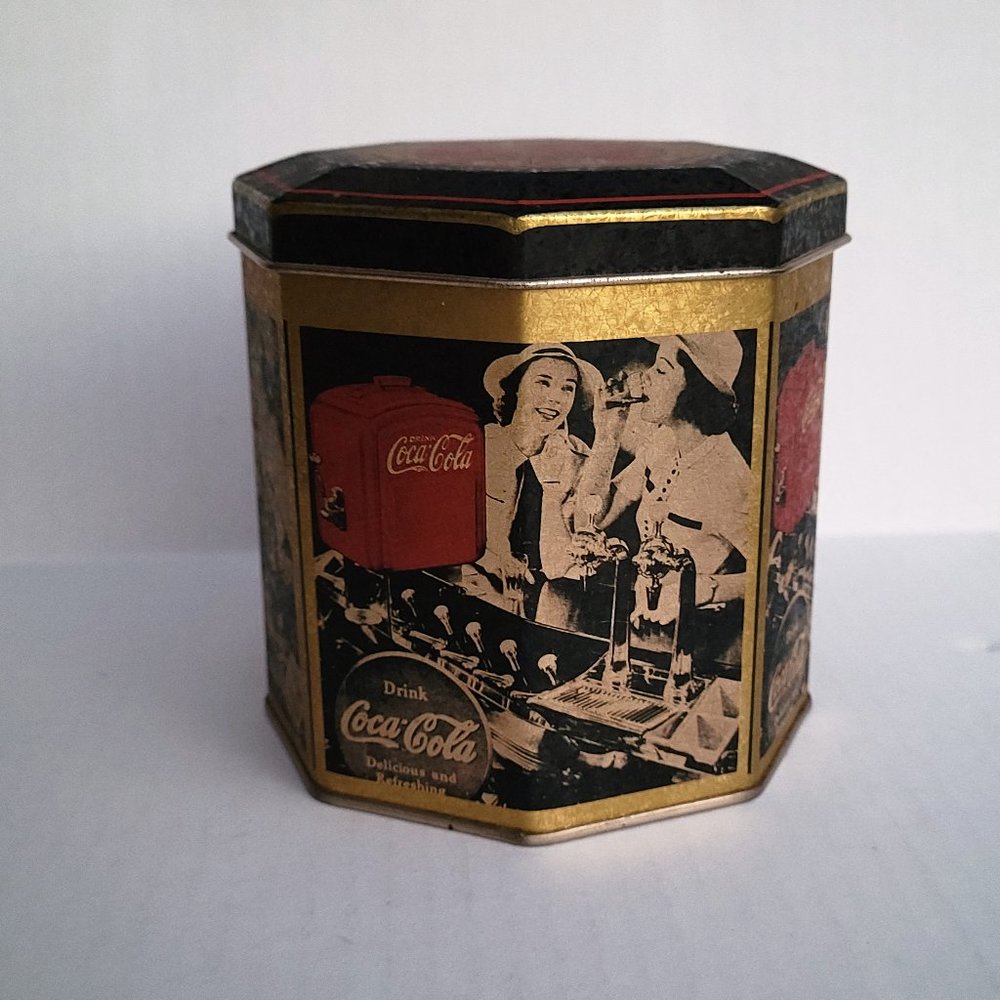 Rare Vintage 1989 Coca-Cola Tin